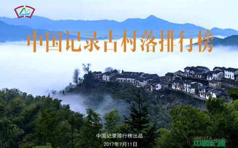 中国记录古村落排行榜